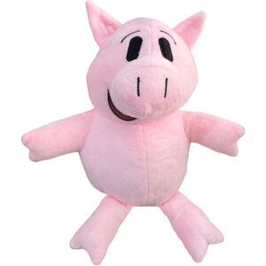 Blue Elephant and Pink Pig Plush Toys Soft Stuffed Animals Gifts for Kids